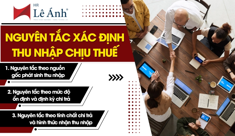Nguyên tắc xác định thu nhập chịu thuế