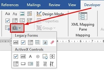 Cách đánh dấu vùng trong word