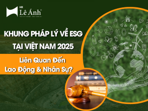 Khung Pháp Lý Về ESG Tại Việt Nam 2025 Liên Quan Đến Lao Động & Nhân Sự
