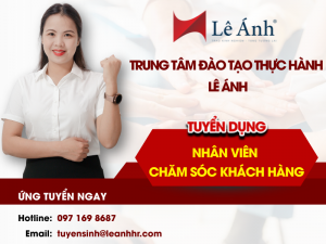 Tuyển Dụng Nhân Viên Chăm Sóc Khách Hàng Tại Tp Hà Nội Và Tp Hồ Chí Minh