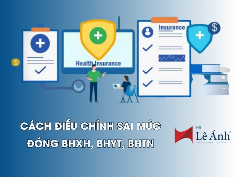Cách Điều Chỉnh Sai Mức Đóng BHXH, BHYT, BHTN