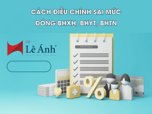 Cách Điều Chỉnh Sai Mức Đóng BHXH, BHYT, BHTN