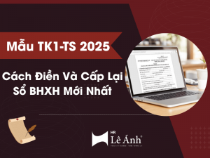 Mẫu TK1-TS 2025 - Cách Điền Và Cấp Lại Sổ BHXH Mới Nhất