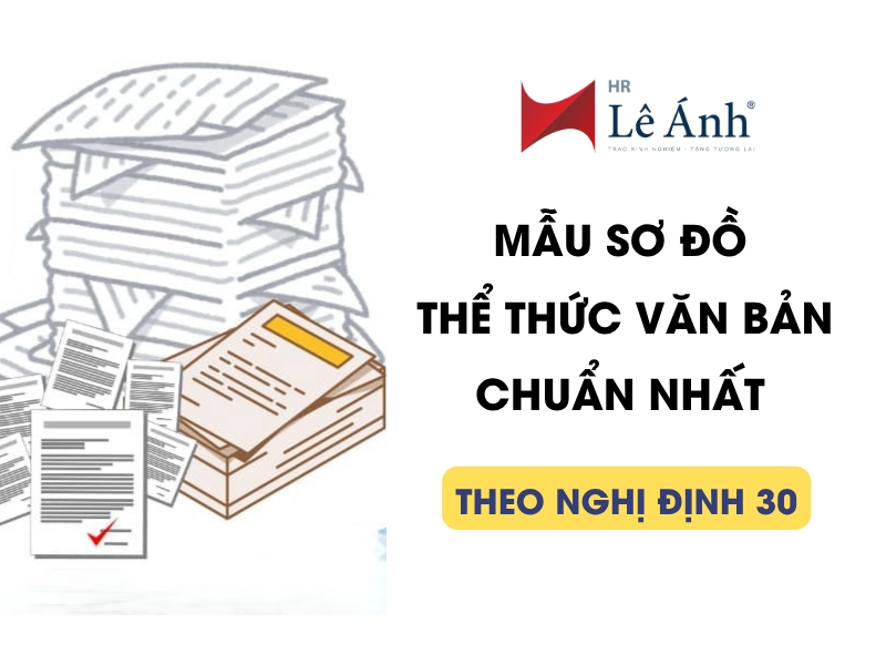 Mẫu Sơ Đồ Thể Thức Văn Bản Chuẩn Nhất Theo Nghị Định 30