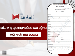 Mẫu Phụ Lục Hợp Đồng Lao Động Mới Nhất (File Docx)