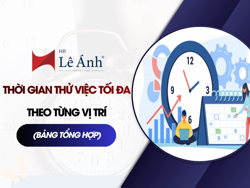 Thời Gian Thử Việc Tối Đa Theo Từng Vị Trí (Bảng Tổng Hợp)