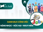 Danh Mục Công Việc Nặng Nhọc - Độc Hại - Nguy Hiểm (Cập Nhật Mới)