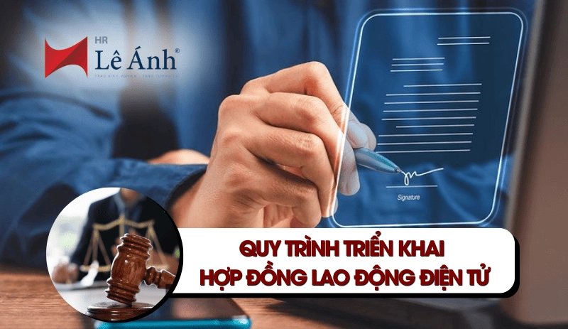 Quy trình triển khai hợp đồng lao động điện tử trong doanh nghiệp