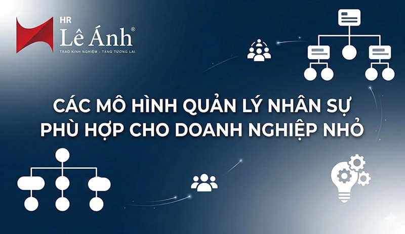 Các mô hình quản lý nhân sự phù hợp cho doanh nghiệp nhỏ
