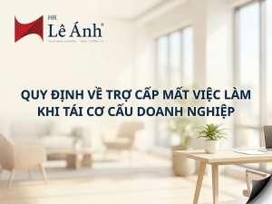 Quy Định Về Trợ Cấp Mất Việc Làm Khi Tái Cơ Cấu Doanh Nghiệp