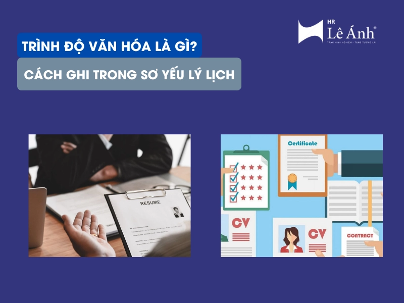 Trình Độ Văn Hóa Là Gì Và Cách Ghi Trong Sơ Yếu Lý Lịch