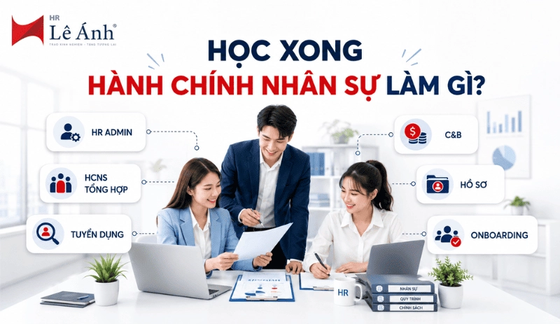Các công việc của phòng Hành chính Nhân sự