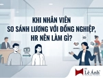 Chủ đề Khi nhân viên so sánh lương với đồng nghiệp