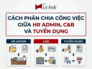 chủ đề Cách Phân Chia Công Việc Giữa HR Admin, C&B Và Tuyển Dụng