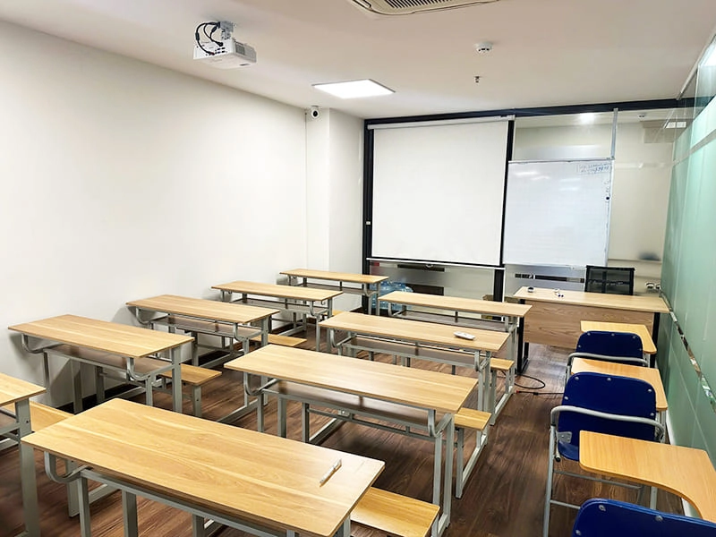 Không gian học tập trực tiếp tại Lê Ánh HR