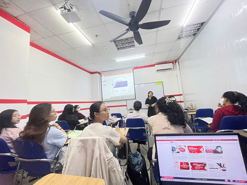 Không gian phòng học tại Lê Ánh HR