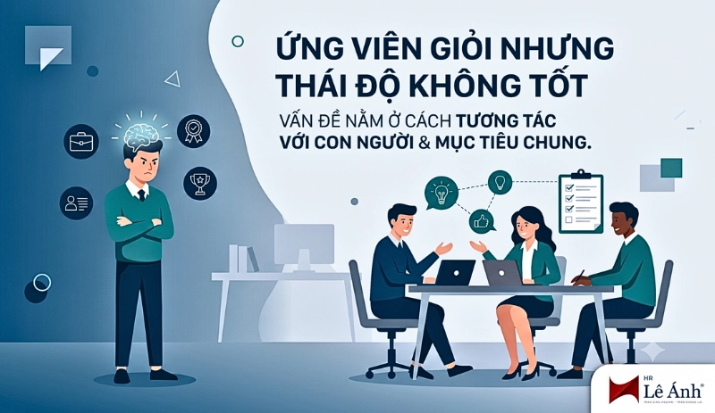 Ứng viên giỏi nhưng thái độ không tốt