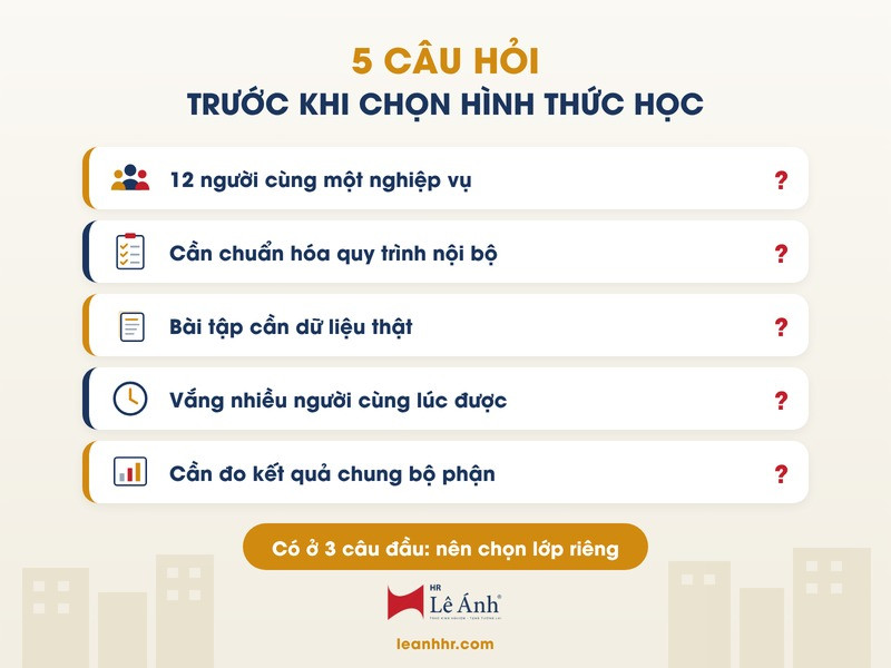 5 câu hỏi trước khi chọn hình thức học