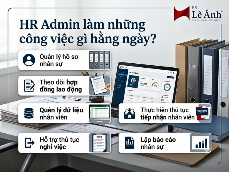 HR Admin làm những công việc gì hằng ngày