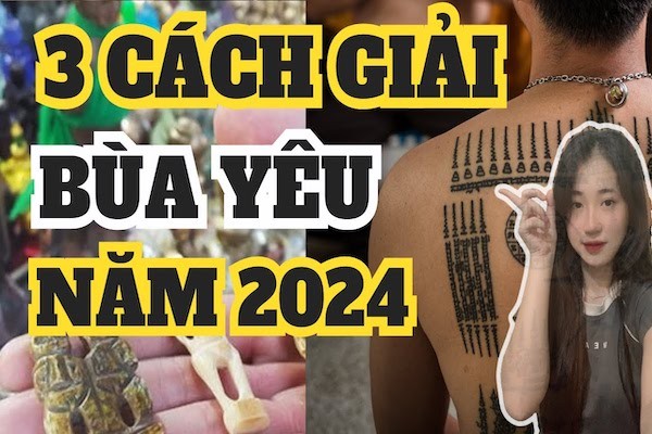 5 Cách hoá giải bùa ngải yêu tại nhà hiệu nghiệm (Cập nhật)