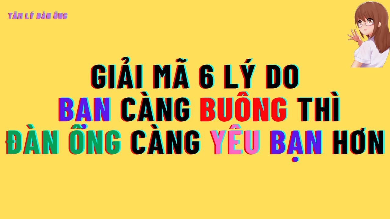 Càng buông đàn ông càng yêu: Nghệ thuật giữ giá trong mắt
