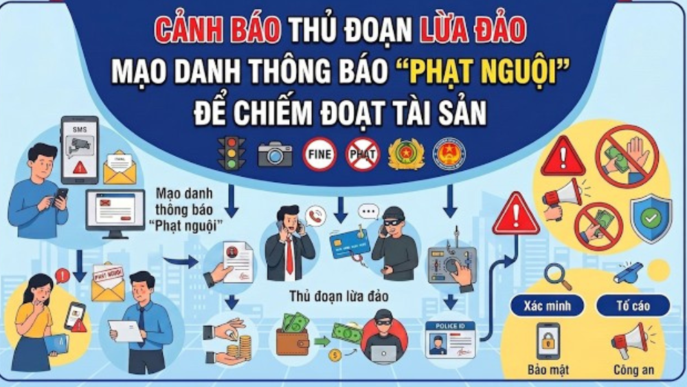 Cảnh báo thủ đoạn lừa đảo