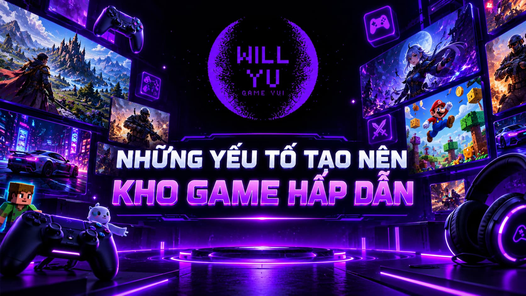 Những yếu tố tạo nên kho game hấp dẫn
