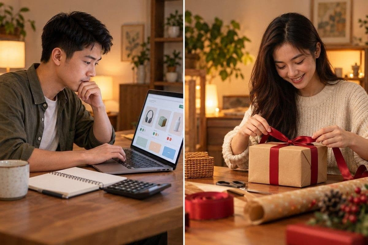 Người thiên về Lý trí (T) so giá kỹ lưỡng, người Cảm xúc (F) chi nhiều hơn cho quà tặng. (Ảnh minh họa)