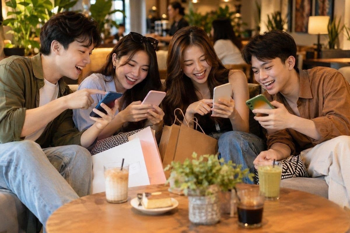 Người hướng ngoại thích mua sắm cùng bạn bè và chia sẻ ưu đãi với nhau. (Ảnh minh họa)
