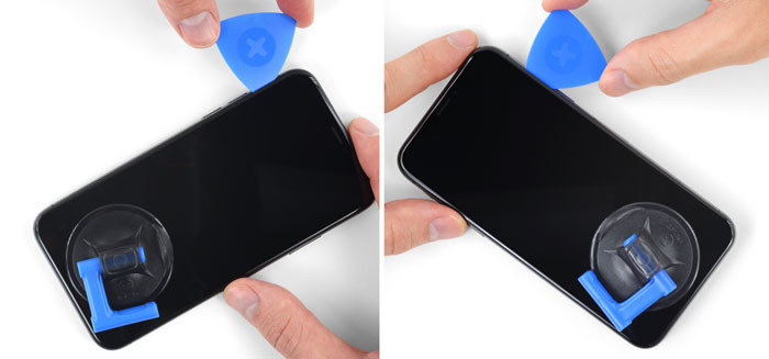 Thay màn hình iPhone X | XS | XS Max | XR giá tốt tại Nha Trang 15 tach-keo-man-hinh-2