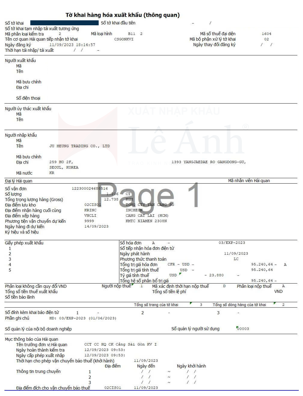 Tờ Khai Hải Quan Là Gì? Các Chỉ Tiêu Quan Trọng Phải Nắm