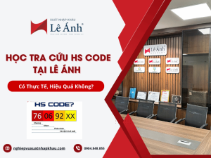 Học Tra Cứu HS CODE Tại Lê Ánh Có Thực Tế, Hiệu Quả Không?
