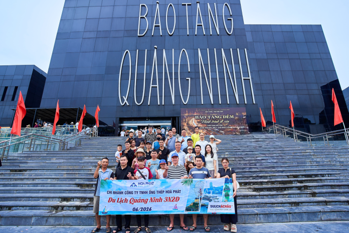 CBCNV nhà máy thăm quan bảo tàng Quảng Ninh, khám phá lịch sử, văn hoá 