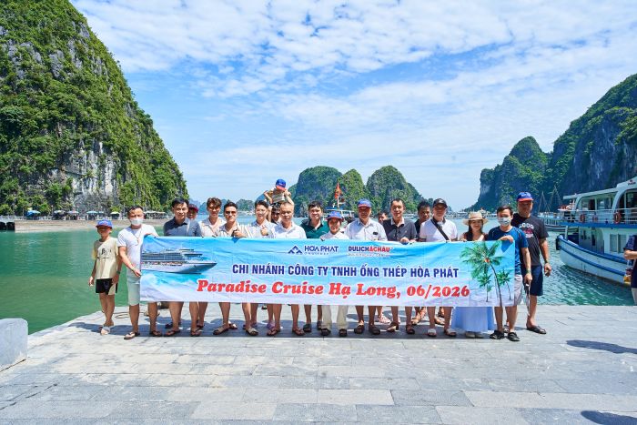 CBCNV nhà máy ống thép Hưng Yên du lịch Hạ Long 2026