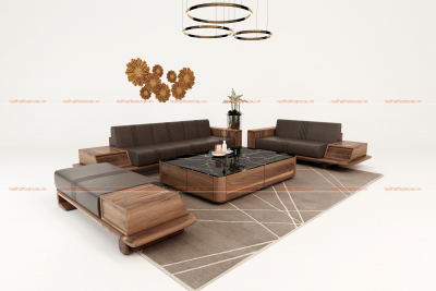 Sofa gỗ cho nhà chung cư - TC145