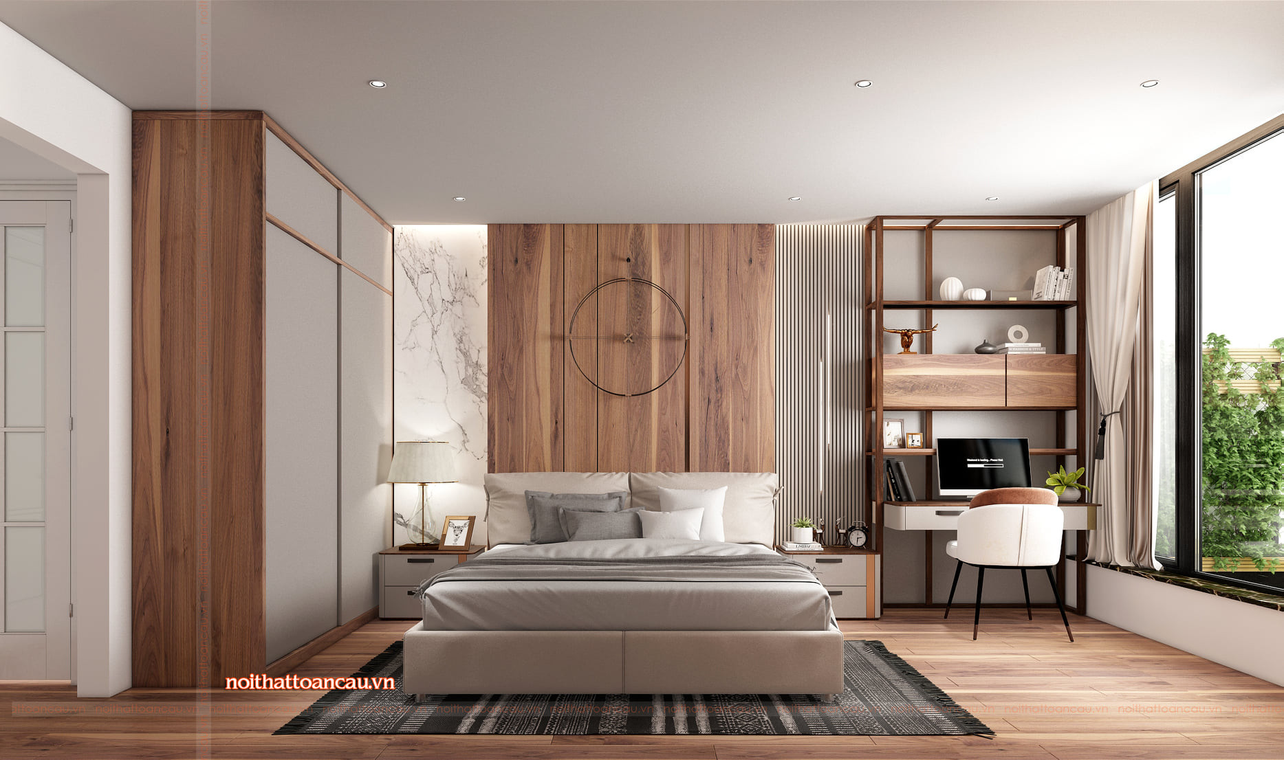 71 mẫu thiết kế nội thất phòng ngủ đẹp từ 10m2 đến 30m2, Có giá chi tiết
