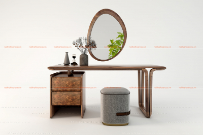 Bàn trang điểm gỗ tự nhiên – TC1306