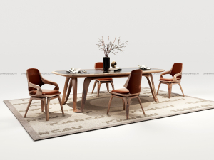 Bộ bàn ghế ăn Phoenix 2