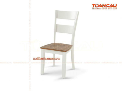 Bộ bàn ăn 6 ghế màu trắng - TC820