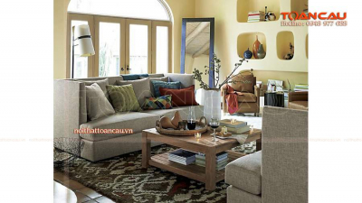 Bàn gỗ đẹp phòng khách - TC424