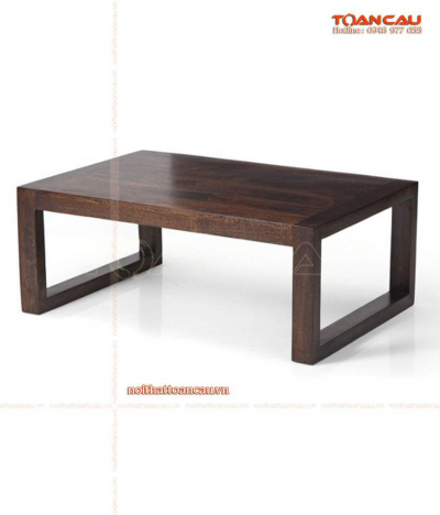 Bàn trà sofa gỗ phòng khách đẹp châu âu - TC431