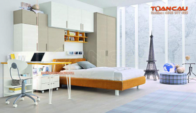 Giường trẻ em gỗ công nghiệp - TC1151