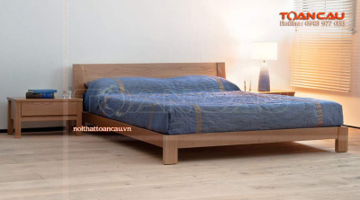 Mẫu giường gỗ đơn giản mà đẹp - TC1188