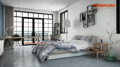 Giường ngủ có ngăn kéo giá rẻ - TC1110