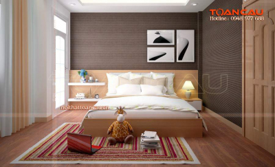 Các mẫu giường ngủ gỗ đẹp - TC1120