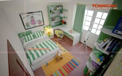Giường ngủ cho bé trai giá rẻ  - TC1116