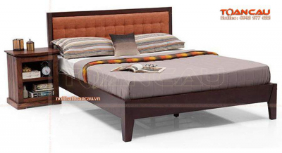 Giường ngủ gỗ tự nhiên hiện đại - TC1102