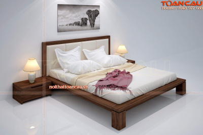 Giường ngủ thấp sàn giá rẻ - TC1191