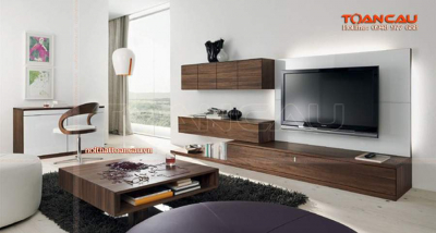 Kệ để tivi bằng gỗ tự nhiên - TC338