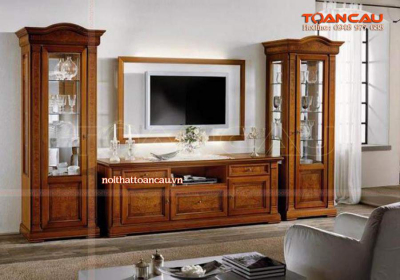 Kệ tivi đẹp gỗ tự nhiên - TC310
